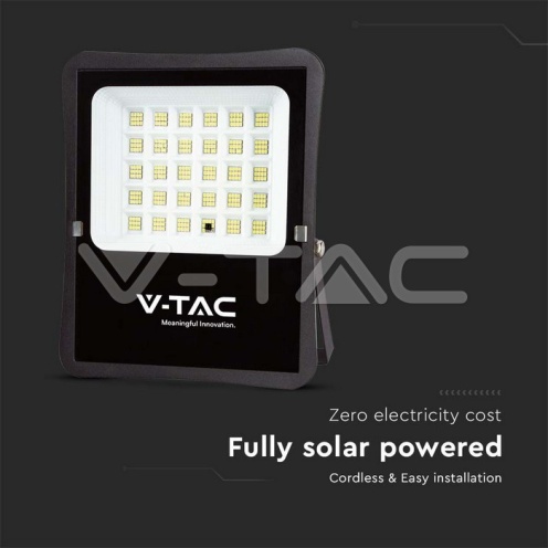 20W LED Соларен Прожектор 6400К - изглед 13