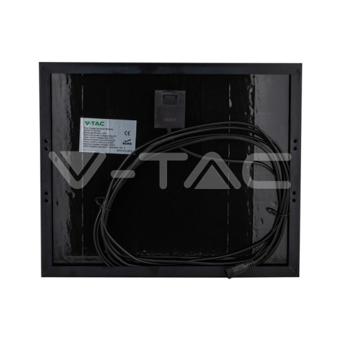 12W LED Соларен Прожектор 6400К - изглед 9