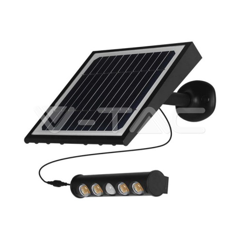 8W LED Соларна Стенна Лампа 3000К - изглед 12