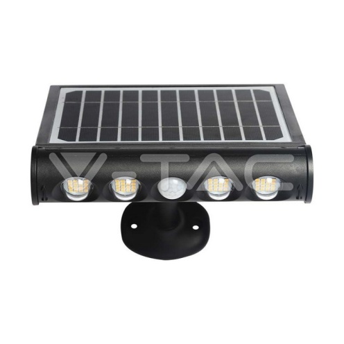 8W LED Соларна Стенна Лампа 3000К - изглед 11