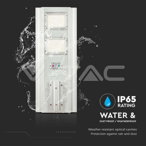 33W Улична Лампа Соларна 4000К 2300Lm - изглед 7