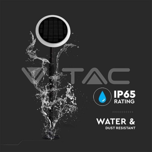 8W LED Соларно Градински Тяло Черно Бяло Тяло 4000K - изглед 13 - rZ commerce 8W LED Соларно Градински Тяло Черно Бяло Тяло 4000K - изглед 13