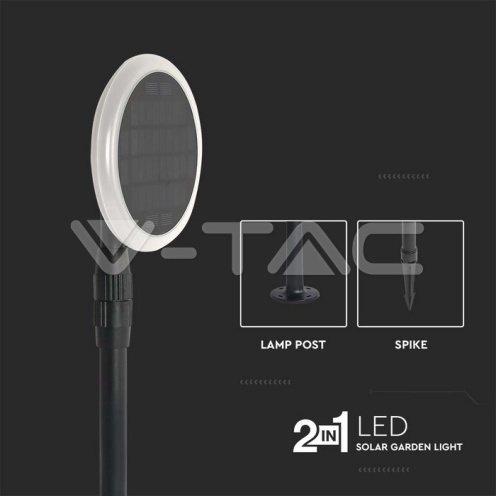 3W LED Соларно Градински Тяло Черно Бяло Тяло 4000K 2бр - изглед 14 - rZ commerce 3W LED Соларно Градински Тяло Черно Бяло Тяло 4000K 2бр - изглед 14