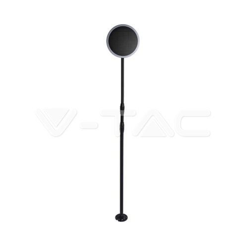 8W LED Соларно Градински Тяло Черно Бяло Тяло 4000K - изглед 1 - rZ commerce 8W LED Соларно Градински Тяло Черно Бяло Тяло 4000K - изглед 1