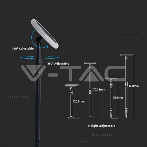 3W LED Соларно Градински Тяло Черно Бяло Тяло 4000K 2бр - изглед 4 - rZ commerce 3W LED Соларно Градински Тяло Черно Бяло Тяло 4000K 2бр - изглед 4