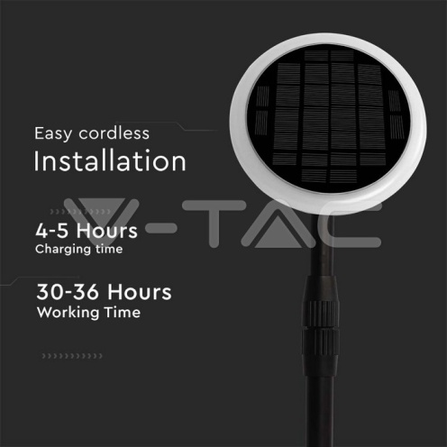 3W LED Соларно Градински Тяло Черно Бяло Тяло 4000K 2бр - изглед 12 - rZ commerce 3W LED Соларно Градински Тяло Черно Бяло Тяло 4000K 2бр - изглед 12