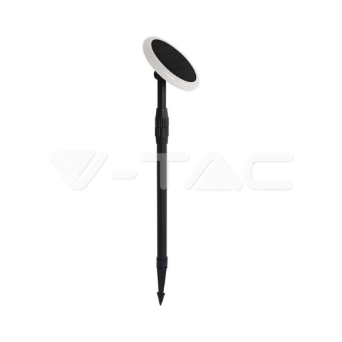 3W LED Соларно Градински Тяло Черно Бяло Тяло 4000K 2бр - изглед 1 - rZ commerce 3W LED Соларно Градински Тяло Черно Бяло Тяло 4000K 2бр - изглед 1