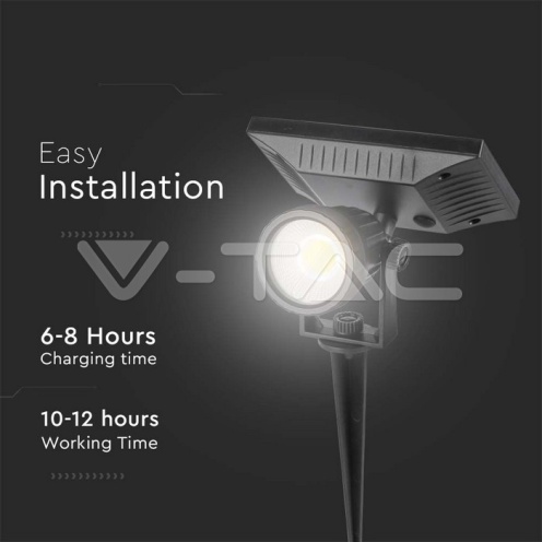 2W LED Соларно Колче IP65 3000K - изглед 3 - rZ commerce 2W LED Соларно Колче IP65 3000K - изглед 3