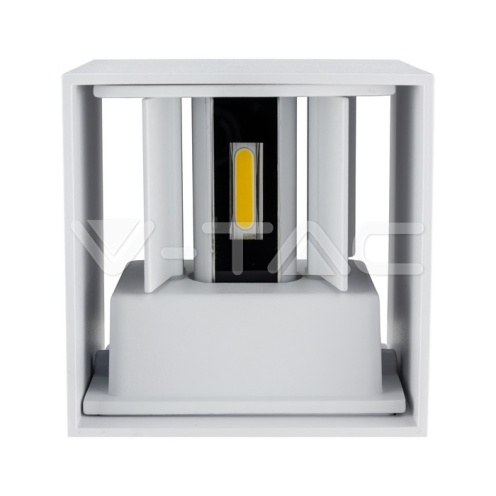 12W Стенна Лампа Bridgelux Чип Бяла Квадрат 4000К_new - изглед 6 - rZ commerce 12W Стенна Лампа Bridgelux Чип Бяла Квадрат 4000К_new - изглед 6