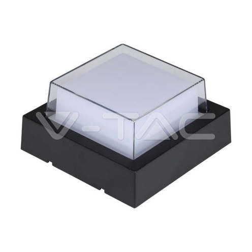 7W LED Стенна Лампа 3000К Черна Квадрат 700lm - изглед 3 - rZ commerce 7W LED Стенна Лампа 3000К Черна Квадрат 700lm - изглед 3