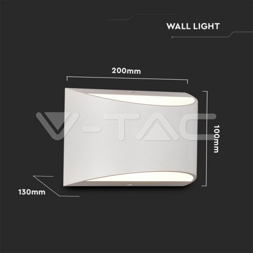10W Стенна Лампа Bridgelux Чип Бяла 4000К IP54. - изглед 6 - rZ commerce 10W Стенна Лампа Bridgelux Чип Бяла 4000К IP54. - изглед 6