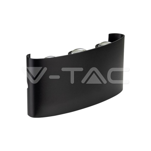 5W Стенна Лампа Пясъчно Черно Тяло 4000К 630Lm IP54 - изглед 1