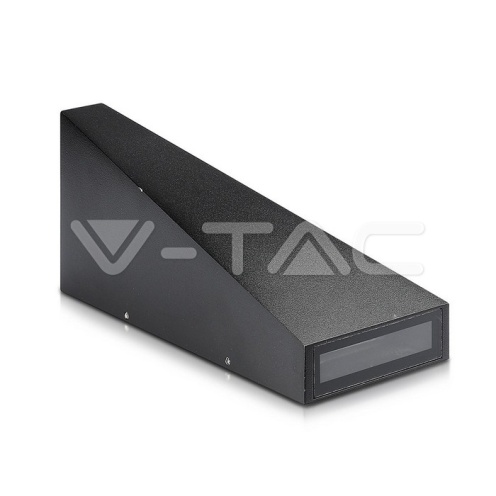 6W Стенна Лампа Черна IP65 Две Посоки 4000К - изглед 4