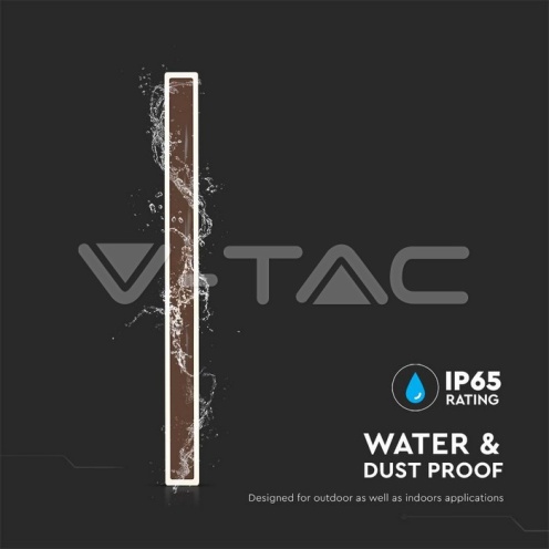 17W Стенна Лампа Corten 4000K IP54 - изглед 4