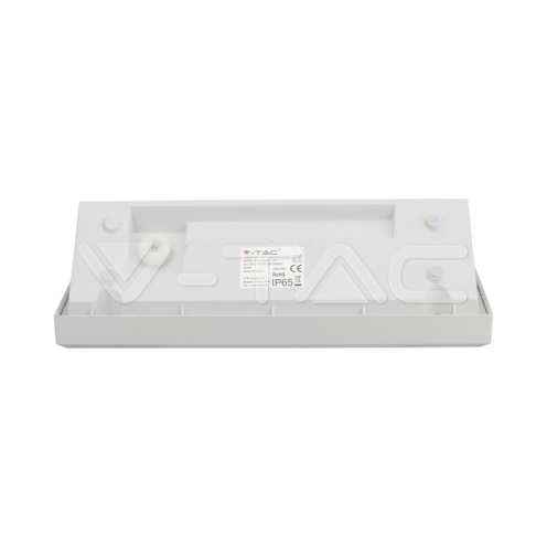 12W Фасаден Аплик Ъглов Бял 4200К IP65 - изглед 4