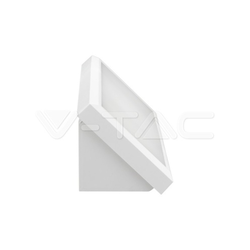 12W Фасаден Аплик Ъглов Бял 4200К IP65 - изглед 3