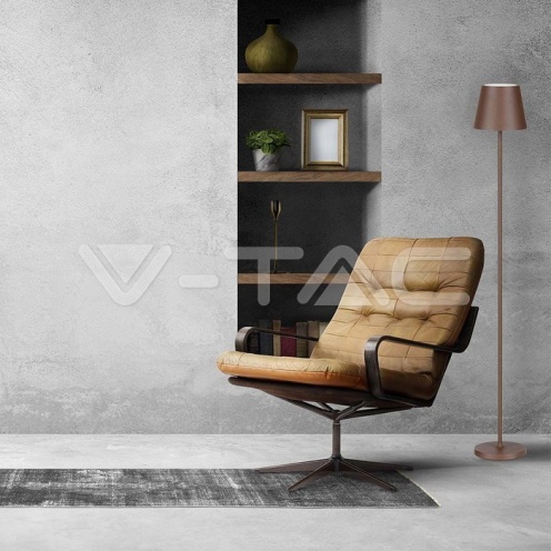 4W LED Настолна Лампа Презаредима Corten 3000K IP54 - изглед 2 - rZ commerce 4W LED Настолна Лампа Презаредима Corten 3000K IP54 - изглед 2
