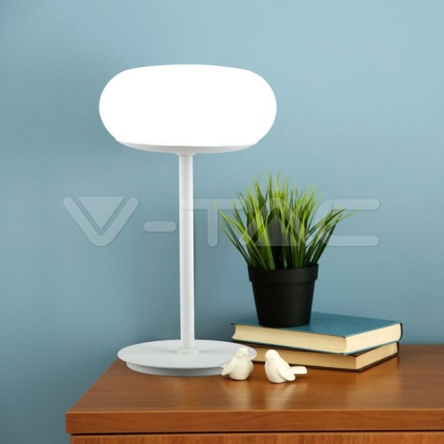 12W LED Настолна Лампа Бяла Димираща 3000K - изглед 7