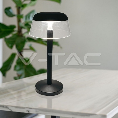 2W LED Настолна Лампа (130x285) 3в1 Димираща Черно Тяло - изглед 8