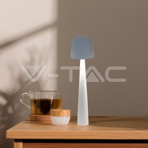 2W LED Настолна Лампа (80x370) 3в1 Димираща Бяло Тяло - изглед 7 - rZ commerce 2W LED Настолна Лампа (80x370) 3в1 Димираща Бяло Тяло - изглед 7