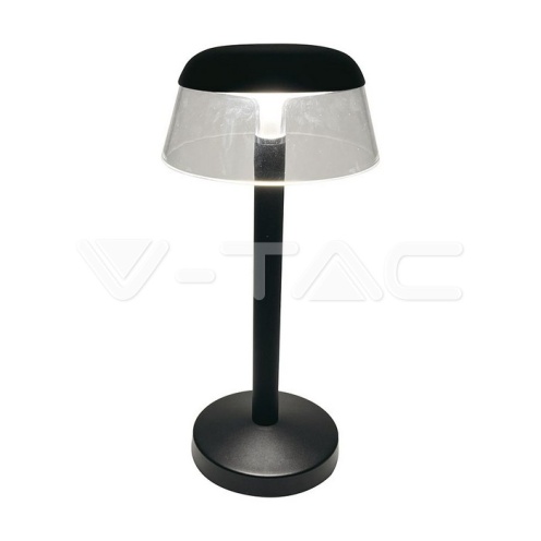 2W LED Настолна Лампа (130x285) 3в1 Димираща Черно Тяло - изглед 1