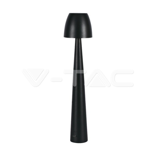 2W LED Настолна Лампа (80x370) 3в1 Димираща Черно Тяло - изглед 1