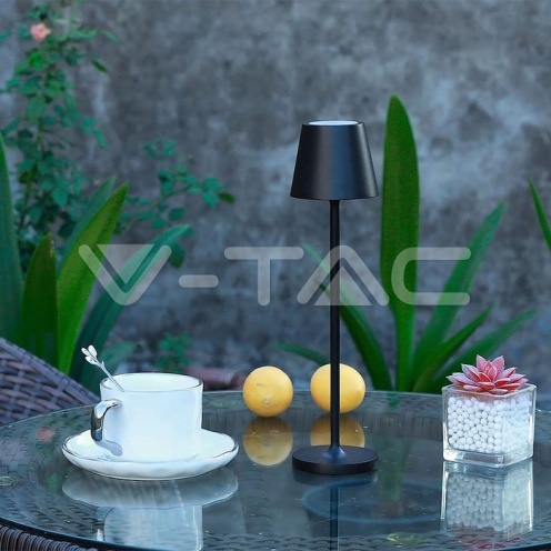 1.5W LED Настолна Лампа 3000K IP54 Пясък Черно Тяло - изглед 5
