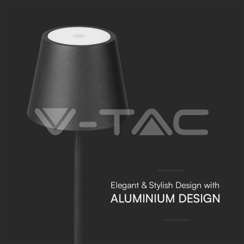 1.5W LED Настолна Лампа 3000K IP54 Пясък Черно Тяло - изглед 13