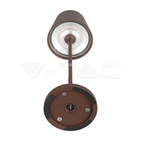 1.5W LED Настолна Лампа 3000K IP54 Пясък Кафяво Тяло - изглед 10 - rZ commerce 1.5W LED Настолна Лампа 3000K IP54 Пясък Кафяво Тяло - изглед 10