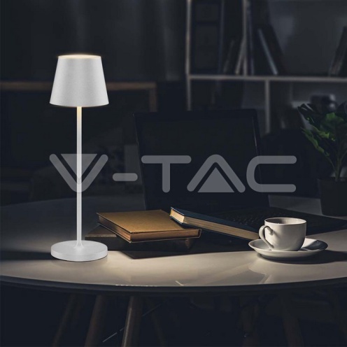 1.5W LED Настолна Лампа 3000K IP54 Пясък Бяло Тяло - изглед 5 - rZ commerce 1.5W LED Настолна Лампа 3000K IP54 Пясък Бяло Тяло - изглед 5