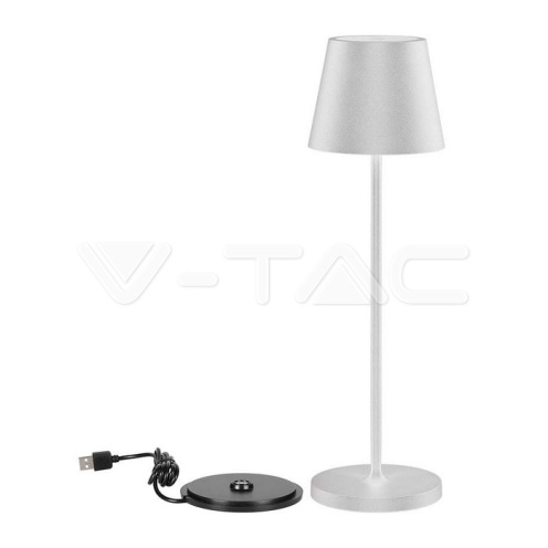 1.5W LED Настолна Лампа 3000K IP54 Пясък Бяло Тяло - изглед 8 - rZ commerce 1.5W LED Настолна Лампа 3000K IP54 Пясък Бяло Тяло - изглед 8