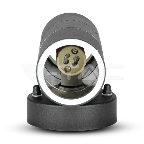 GU10 Wall Fitting Stainless Steel Body Matt Black IP44 2Way - изглед 7