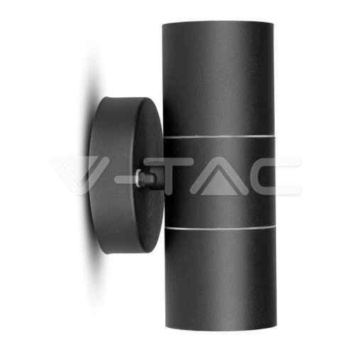 GU10 Wall Fitting Stainless Steel Body Matt Black IP44 2Way - изглед 9