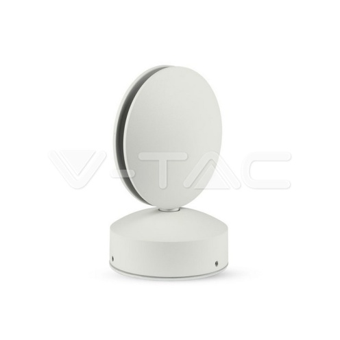 7W Стенна Лампа Бяло Тяло 4000К IP65 - изглед 1