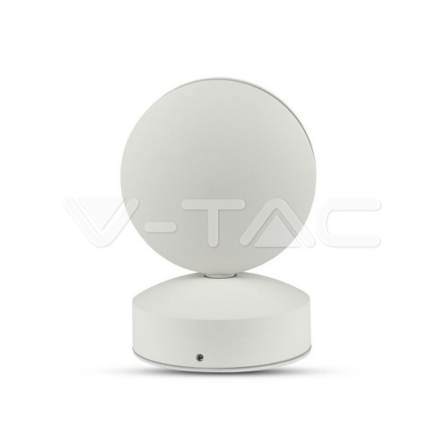 7W Стенна Лампа Бяло Тяло 4000К IP65 - изглед 2