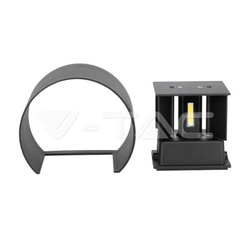 6W Аплик Черно Тяло Кръг IP65 4000K - изглед 3 - rZ commerce 6W Аплик Черно Тяло Кръг IP65 4000K - изглед 3