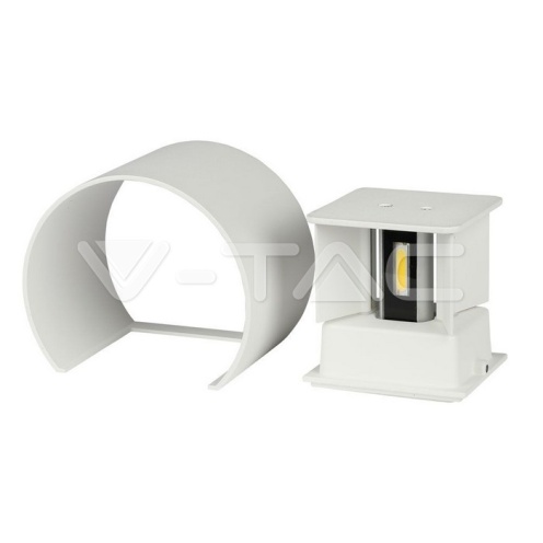 6W Аплик Бяло Тяло Кръг IP65 3000K - изглед 3 - rZ commerce 6W Аплик Бяло Тяло Кръг IP65 3000K - изглед 3