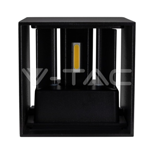 5W Аплик Черно Тяло Квадрат IP65 4000K_new - изглед 2