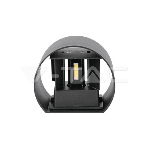 6W Аплик Черно Тяло Кръг IP65 3000K - изглед 2 - rZ commerce 6W Аплик Черно Тяло Кръг IP65 3000K - изглед 2