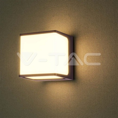 8W LED Стенен Аплик 3000К Кафяв - изглед 6 - rZ commerce 8W LED Стенен Аплик 3000К Кафяв - изглед 6