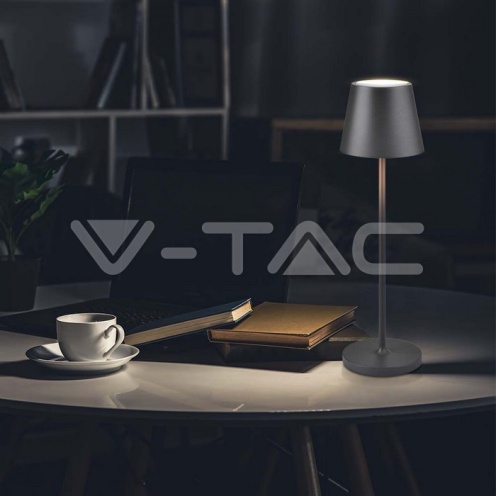 2W LED Настолна Лампа 4400mA Батерия Зелено Тяло IP54 3000K - изглед 5 - rZ commerce 2W LED Настолна Лампа 4400mA Батерия Зелено Тяло IP54 3000K - изглед 5
