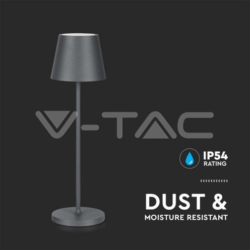 2W LED Настолна Лампа 4400mA Батерия Зелено Тяло IP54 3000K - изглед 3 - rZ commerce 2W LED Настолна Лампа 4400mA Батерия Зелено Тяло IP54 3000K - изглед 3
