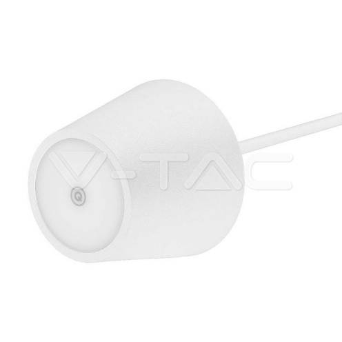 2W LED Настолна Лампа 4400mA Батерия Бяло Тяло IP54 3000K - изглед 8 - rZ commerce 2W LED Настолна Лампа 4400mA Батерия Бяло Тяло IP54 3000K - изглед 8