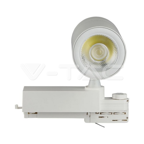 35W LED Прожектор релсов монтаж бяло тяло 6500K 3250Lm - изглед 4