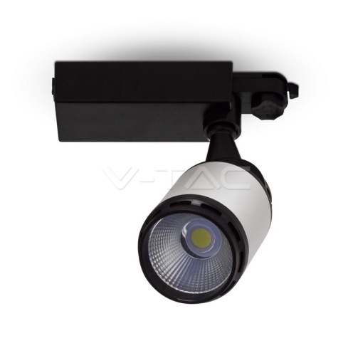 25W LED Прожектор Релсов Монтаж Черно/Бяло Тяло 6000K - изглед 1 - rZ commerce 25W LED Прожектор Релсов Монтаж Черно/Бяло Тяло 6000K - изглед 1