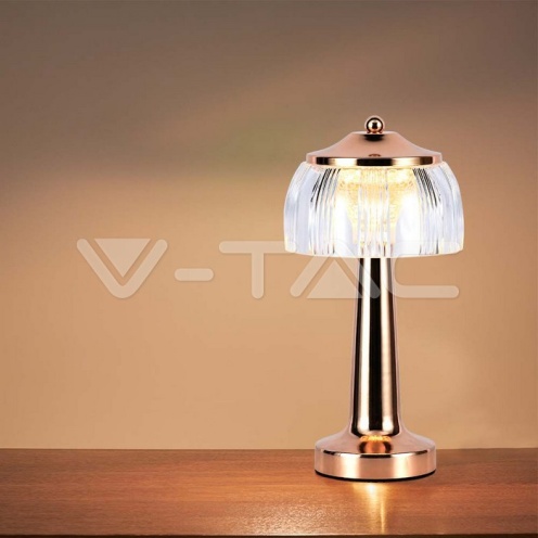 1W LED Настолна Лампа Батерия Злато 3 в 1 55lm - изглед 7 - rZ commerce 1W LED Настолна Лампа Батерия Злато 3 в 1 55lm - изглед 7