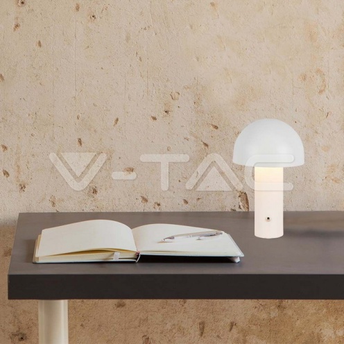 LED Настолна Лампа 1800mAh Батерия 150x250 3 в 1 Бяло Тяло - изглед 6 - rZ commerce LED Настолна Лампа 1800mAh Батерия 150x250 3 в 1 Бяло Тяло - изглед 6