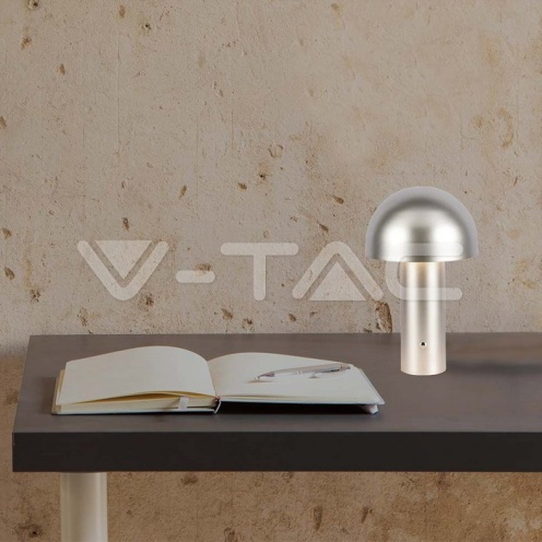 LED Настолна Лампа 1800mAh Батерия 150x250 3 в 1 Шампанско Тяло 200Lm - изглед 6 - rZ commerce LED Настолна Лампа 1800mAh Батерия 150x250 3 в 1 Шампанско Тяло 200Lm - изглед 6