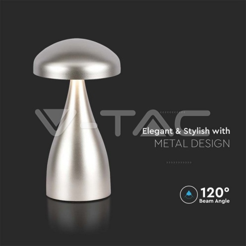 1W LED Настолна Лампа Батерия 3 в 1 Шампанско Тяло 55lm - изглед 2 - rZ commerce 1W LED Настолна Лампа Батерия 3 в 1 Шампанско Тяло 55lm - изглед 2