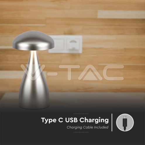 1W LED Настолна Лампа Батерия 3 в 1 Шампанско Тяло 55lm - изглед 4 - rZ commerce 1W LED Настолна Лампа Батерия 3 в 1 Шампанско Тяло 55lm - изглед 4